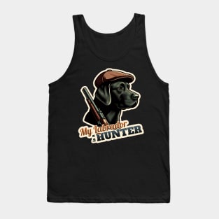 Hunter Labrador Retriever Tank Top